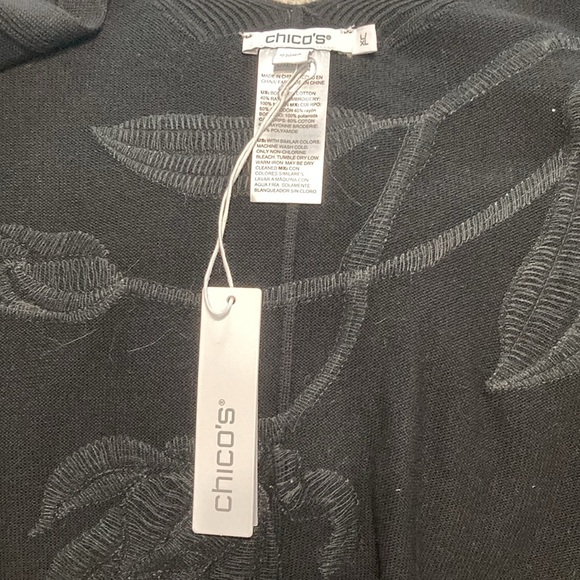 Chico’s Embroidered Ruana - Picture 7 of 8